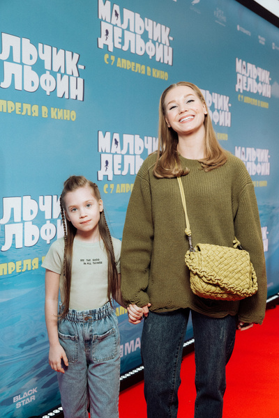 Кристина Асмус с дочерью Настей 