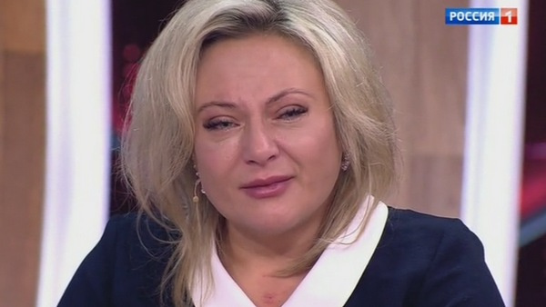 Оксана Богданова расплакалась на съемках программы