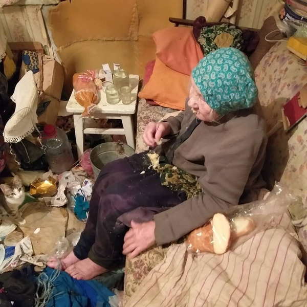 В доме Раисы Федоровны царит полная антисанитария