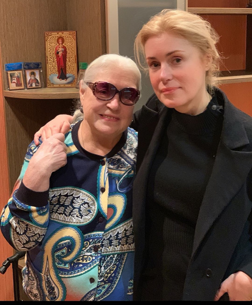 Лидия Федосеева-Шукшина и ее дочь Мария