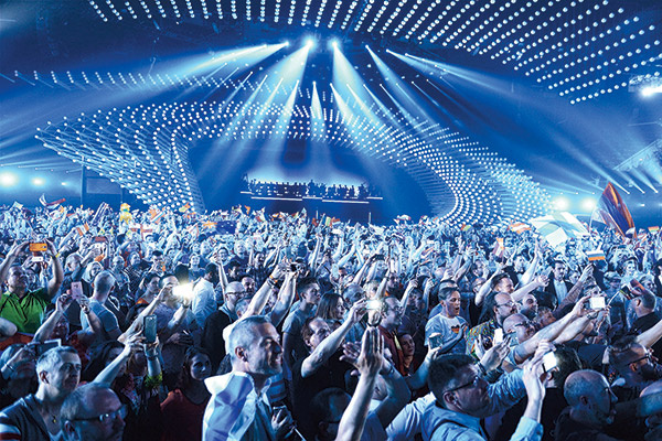 Зрители арены Wiener Stadthalle Зрители арены Wiener Stadthalle