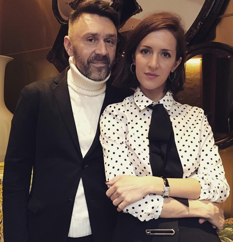 Сергей Шнуров с женой Матильдой