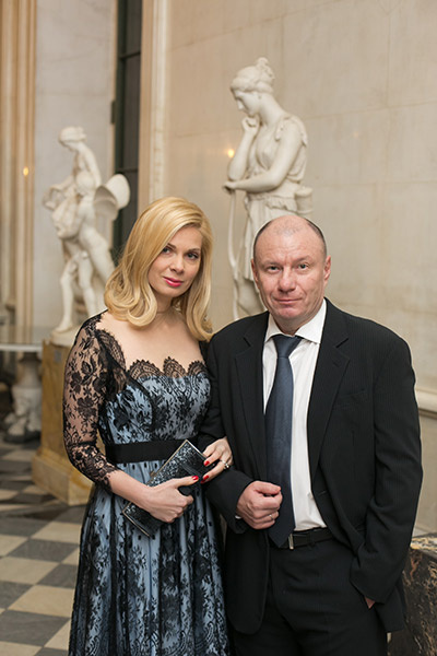 Владимир Потанин и его новая жена Екатерина