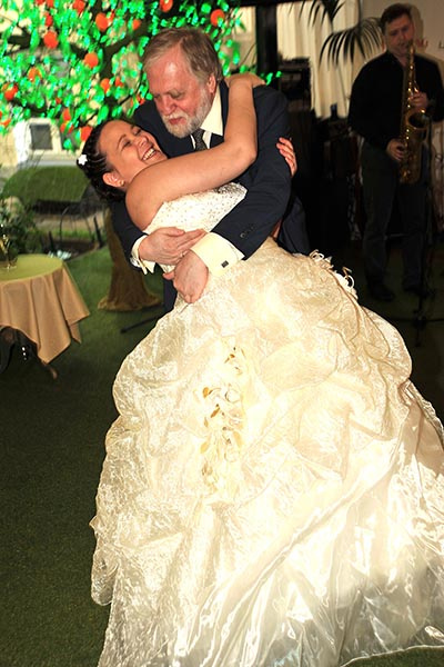 Александр и Агата поженились летом 2012