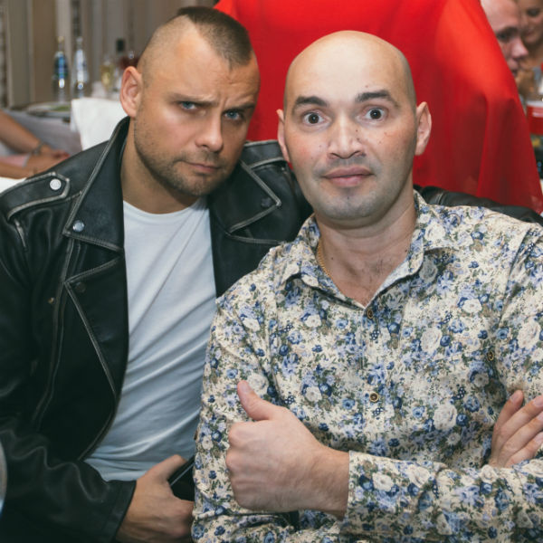 Семен Фролов с гостем вечера Семен Фролов с гостем вечера