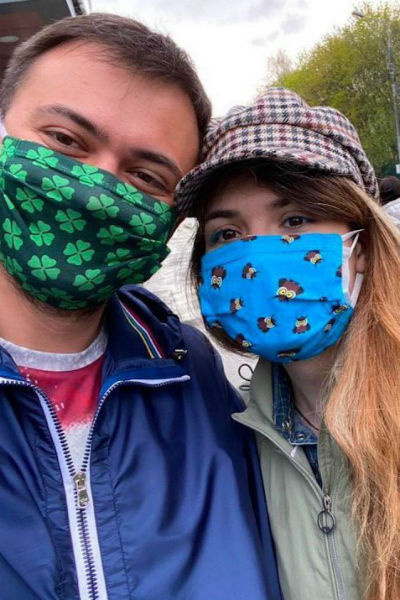 Свадьба влюбленных проходила в условиях пандемии Свадьба влюбленных проходила в условиях пандемии