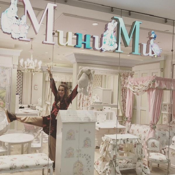 Ксения купила мебель в детскую, под которую оставила комнату в новой квартире в центре Москвы
