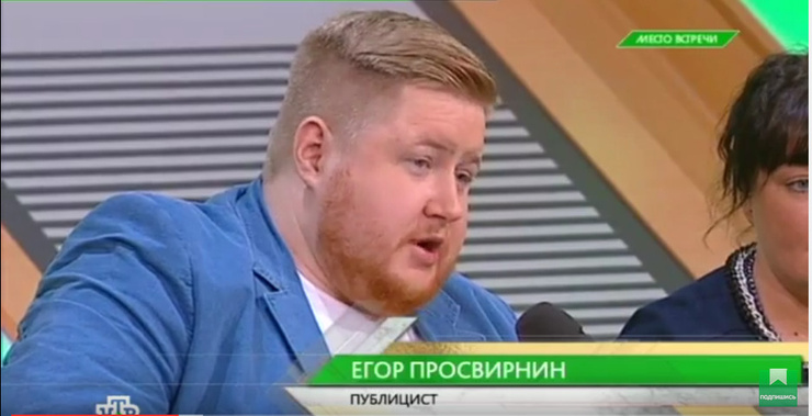 Егор часто выступал на телевидении
