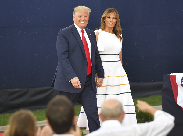 Чета Трамп вместе уже 14 лет Чета Трамп вместе уже 14 лет