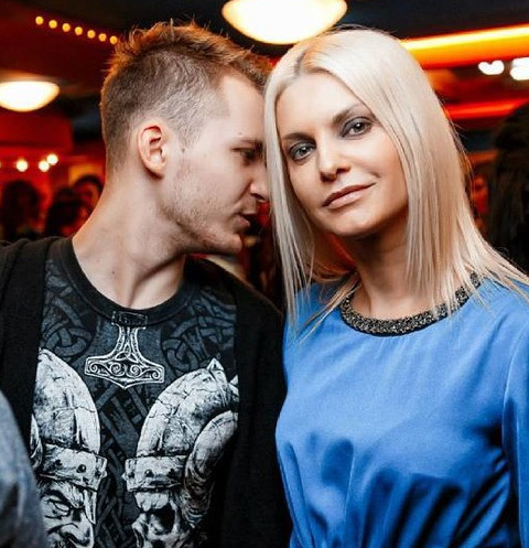 Татьяна Ларина с мужем Юлием Миткевичем-Далецким