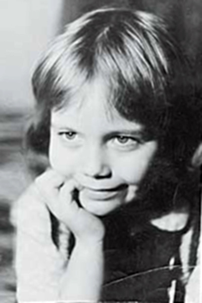 Екатерина Семенова в детстве
