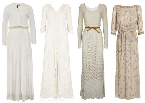 Слева направо: MANGO, Top Shop by Kate Moss, New Look, Jenny Packman