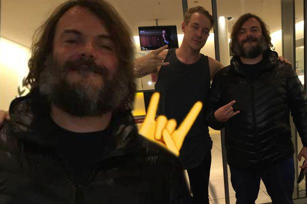 Последнее фото Джека Блэка с коллегой Diplo? Последнее фото Джека Блэка с коллегой Diplo?