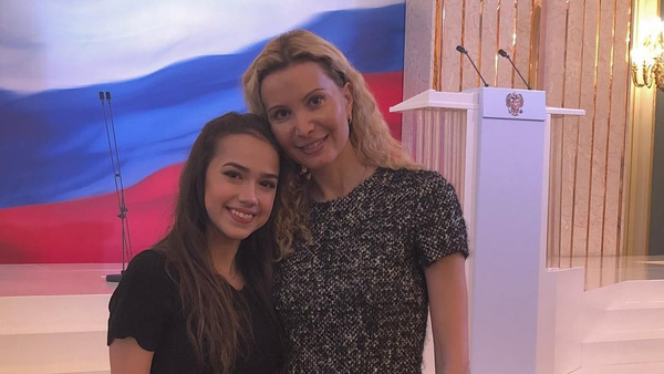 Алина Загитова и Этери Тутберидзе Алина Загитова и Этери Тутберидзе
