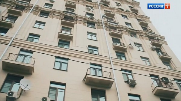 Роскошный дом в центре Москвы, где находится квартира композитора