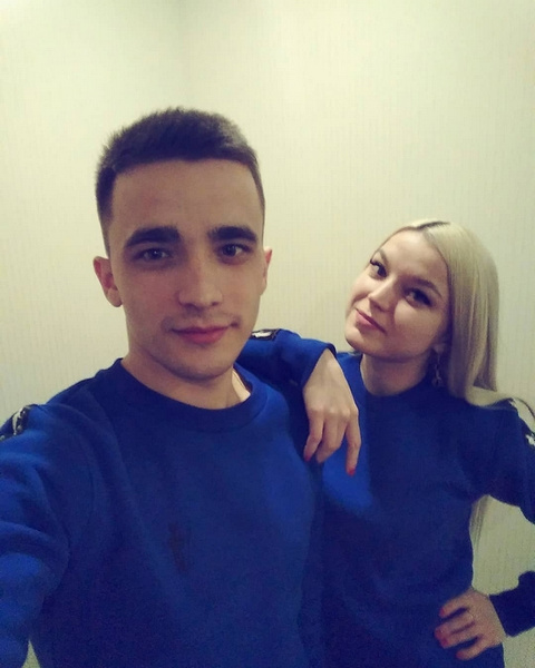Сергей Семенов с сестрой Екатериной