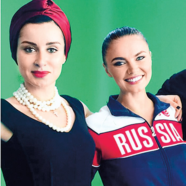 Кабаева снялась в рекламном ролике канала «Матч ТВ», Тина Канделаки – его генеральный продюсер