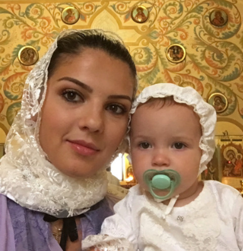 Ирина Рыжова вместе с дочерью Лидой