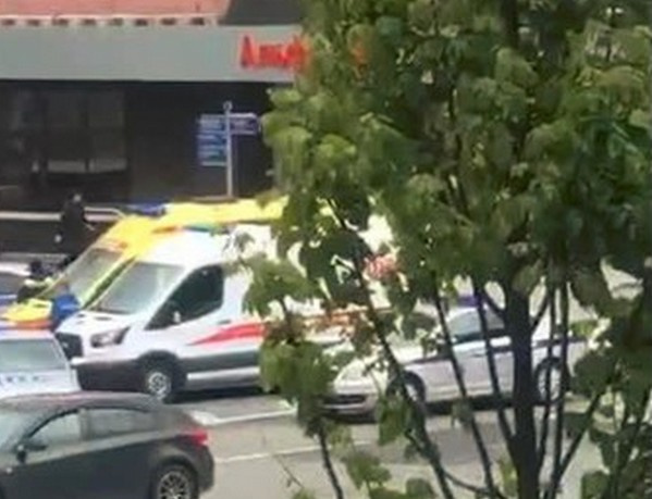 Отделение московского банка в период захвата здания Отделение московского банка в период захвата здания