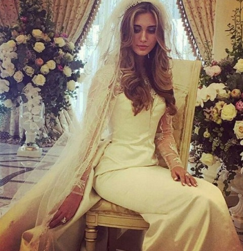 Платье невесты Дианы Бажиевой фирмы Ralph&Russo Платье невесты Дианы Бажиевой фирмы Ralph&Russo