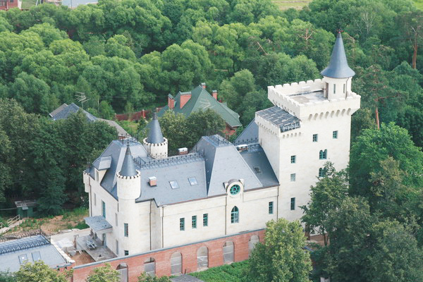 Поговаривали, что замок в деревне Грязь стоит миллиард, но риэлторы пояснили, что дороже 250 миллионов такая недвижимость не уйдет