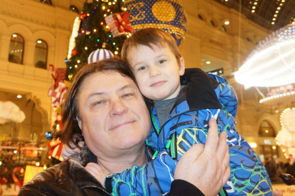 Игорь Удалов с сыном