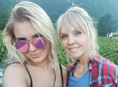 Дочь Валерии отдыхает в Швейцарии с семьей и бойфрендом
