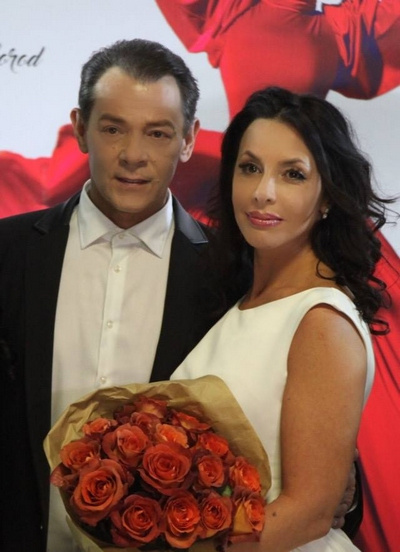 Вадим Казаченко с нынешней супругой Ириной Аманти