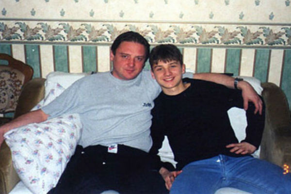 Сергей Лазарев с отцом