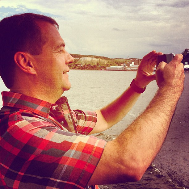 Дмитрий Анатольевич любит фотографировать, когда выдается свободное время