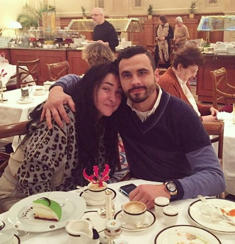Лолита и Дмитрий Иванов на утреннем праздничном завтраке