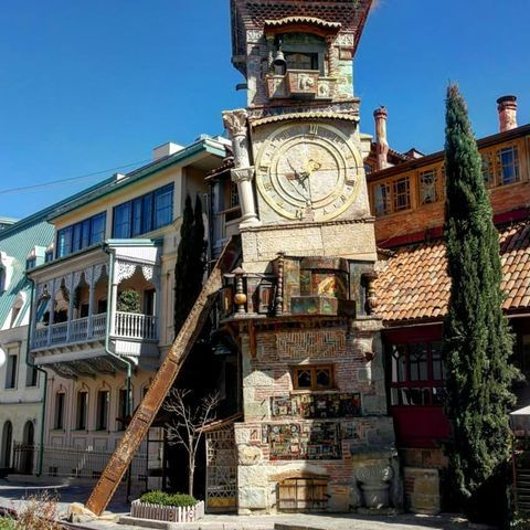 Знаменитый Тбилисский театр марионеток, основанный Резо Габриадзе в 1981 году