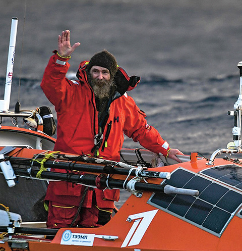 Путешественник провел в Южном океане 154 дня