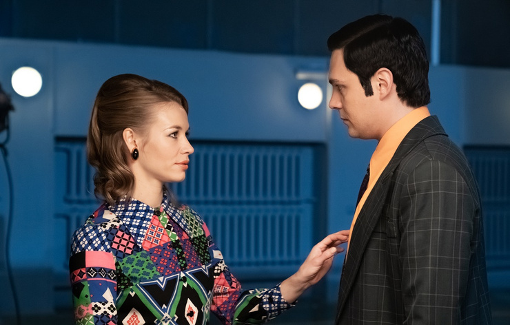 Светлана Устинова исполнила в сериале роль возлюбленной Магомаева, которую он бросает