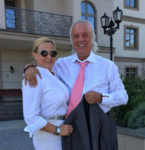 Илья Резник с женой