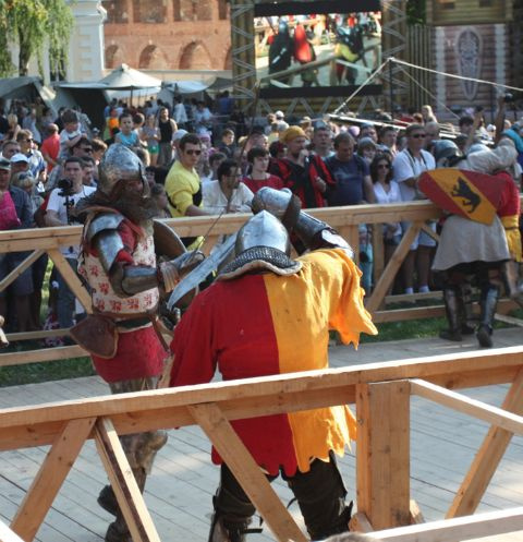 Посетители Зарайского ратного сбора смогут принять участие в рыцарских турнирах