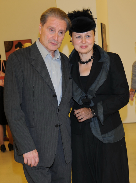 Вениамин Смехов с женой Галиной Аксеновой