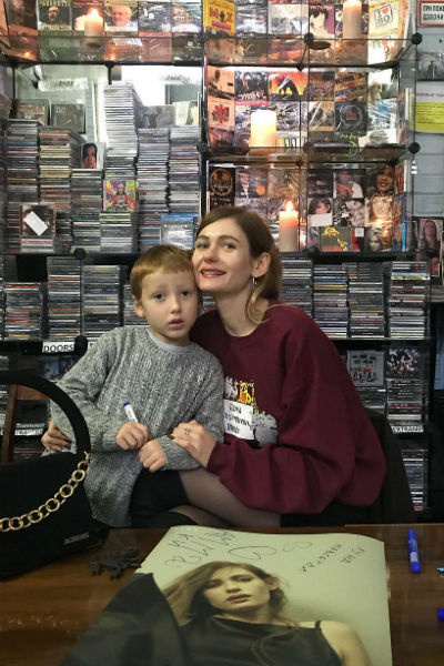 Кристина Бардаш с сыном