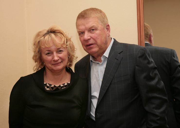 Михаил Кокшенов с женой Натальей