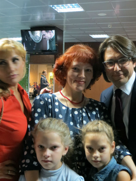 С семьей Марины   Графовой из Вологды Эмма теперь на связи