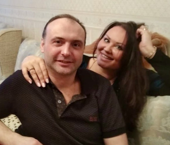 Марк Горонок с женой Анной