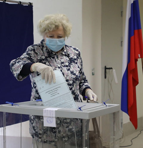 За принятие поправок к Конституции проголосовали 77,92% избирателей