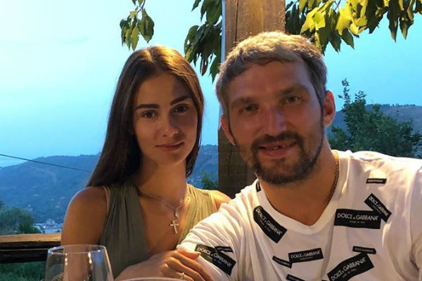 Анастасия Шубская и Александр Овечкин Анастасия Шубская и Александр Овечкин