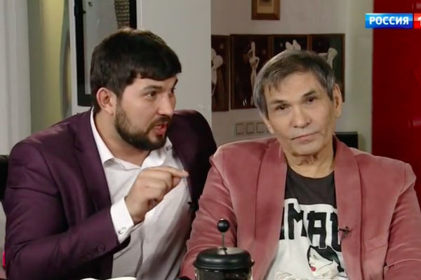 Бари Алибасов с сыном