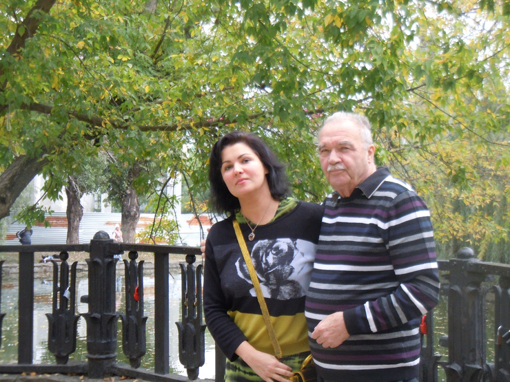 Анна Нетребко с отцом