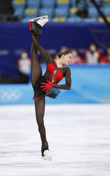 Камила Валиева считалась фаворитом этих Олимпийских Игр
