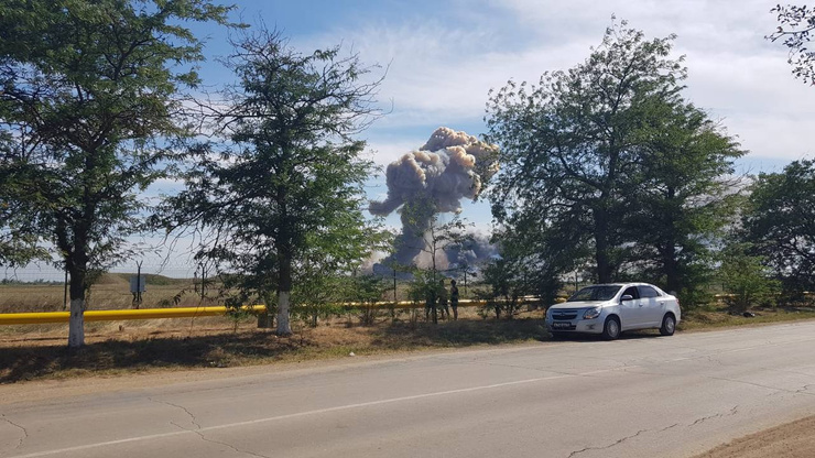 Взрывы в Крыму Взрывы в Крыму