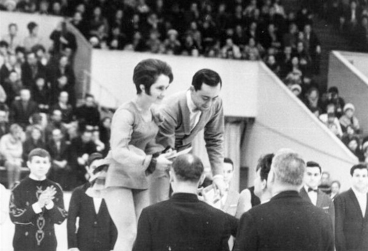 Тамара Москвина и Алексей Мишин стали чемпионами СССР 1969 года
