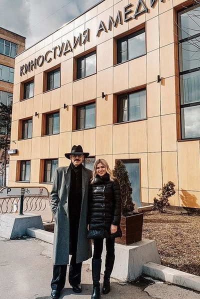 Екатерина Боярская с дедушкой Екатерина Боярская с дедушкой