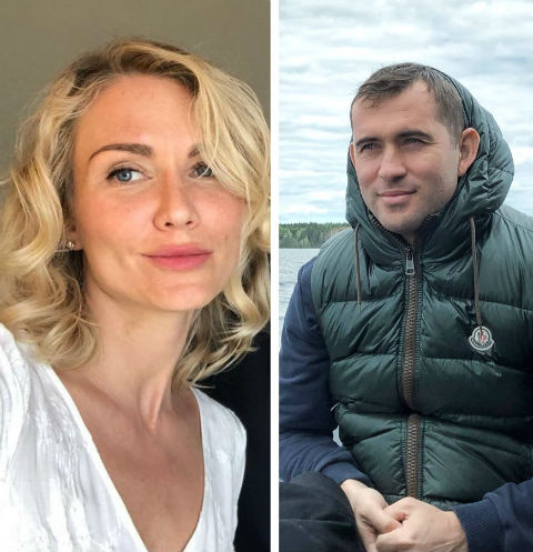 Катя Гордон и Александр Кержаков Катя Гордон и Александр Кержаков
